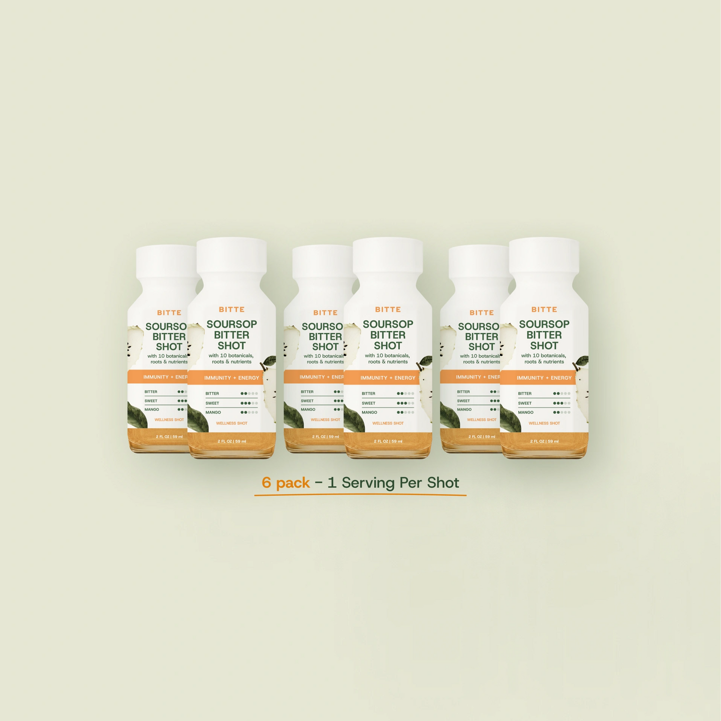 IMMUNITY + ENERGY 6 Shots Box