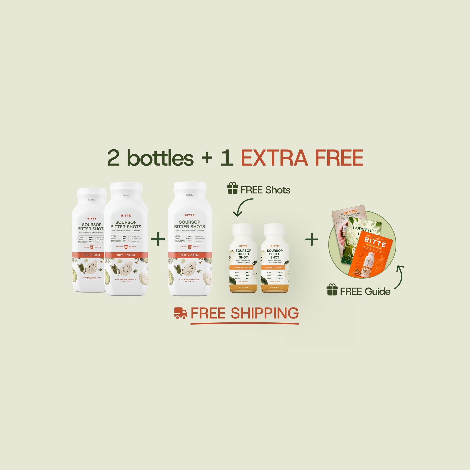 2+1 EXTRA FREE
