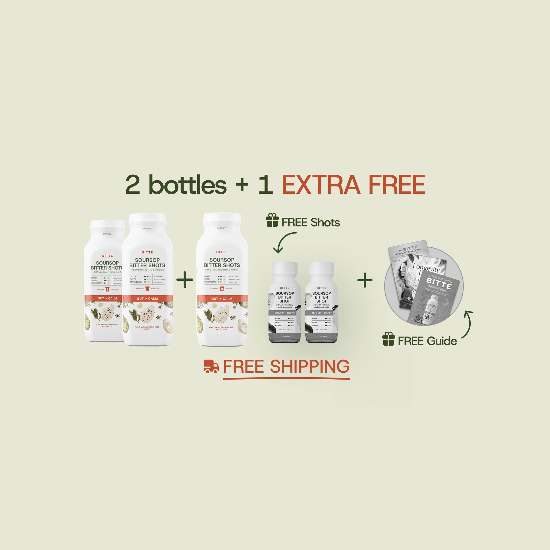 2+1 EXTRA FREE