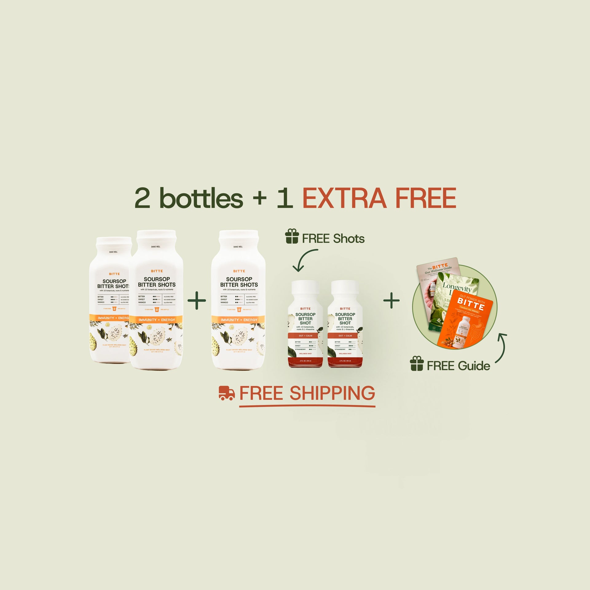 2+1 EXTRA FREE