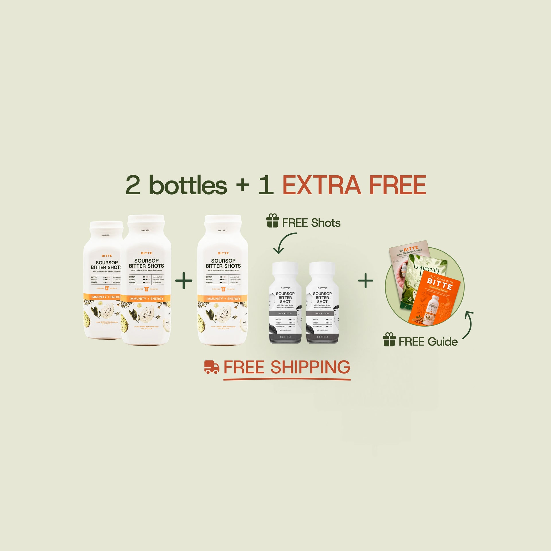 2+1 EXTRA FREE
