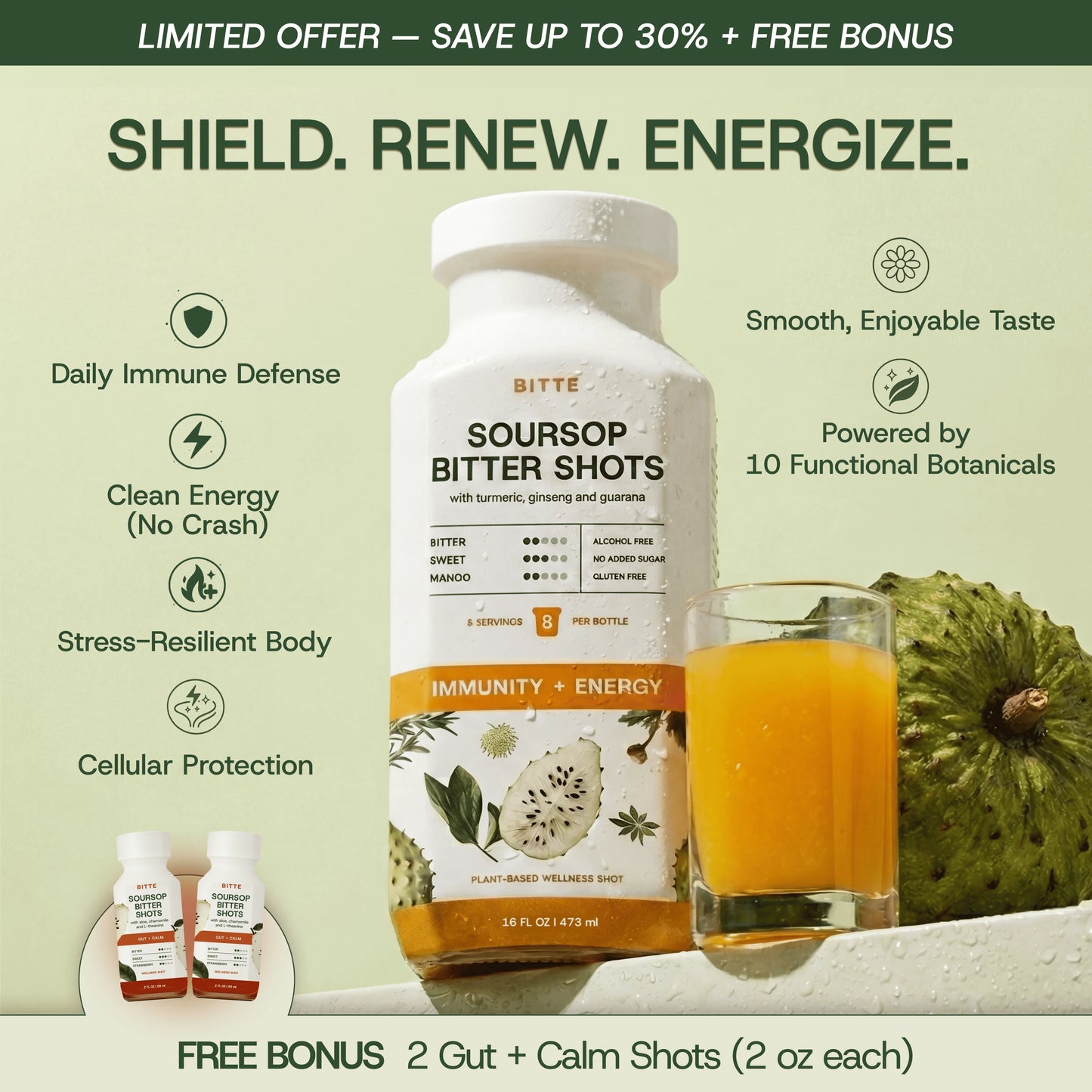 Immune Soursop Bitter Bottle