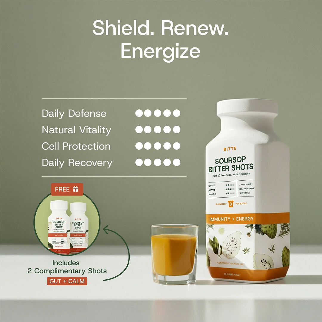 Soursop Bitter Shots