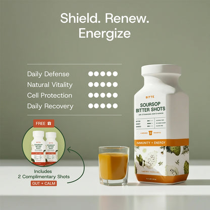 Soursop Bitter Shots