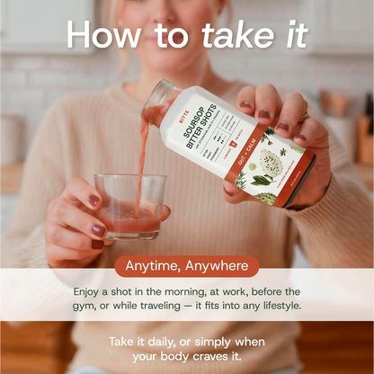 Soursop Bitter Shots