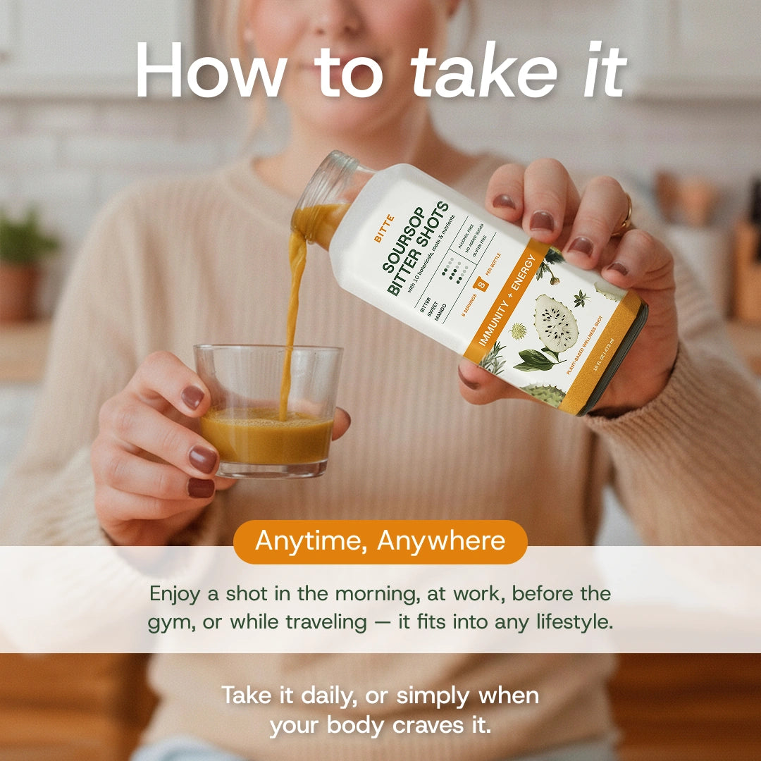 Soursop Bitter Shots